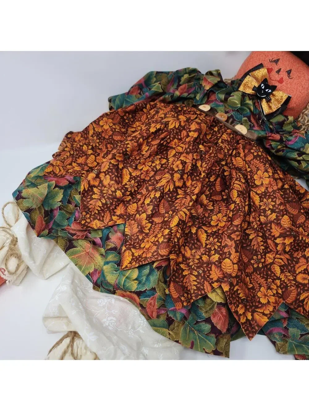 Handmade | Pumpkin Harvest Fall Doll